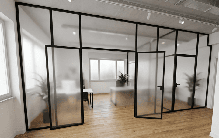 Ampio ufficio open space (250 m²) – Lamone, a pochi minuti dalla stazione thumbnail 3