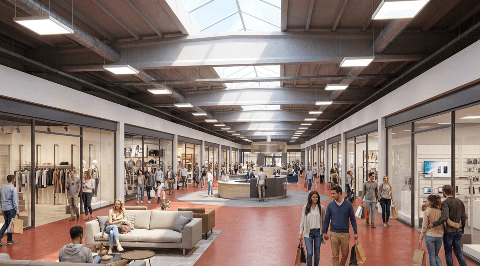 Affittasi oltre 4.000 metri quadrati presso un nuovo centro commerciale a Morbio Inferiore thumbnail 2